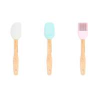 Kitchen silicon potato play bakeware set silicone baking tools kids spatula